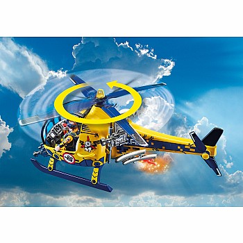 Playmobil Air Stunt Show Helicopter with Film