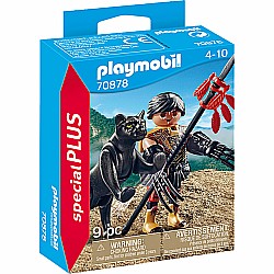 Playmobil Warrior with Panther