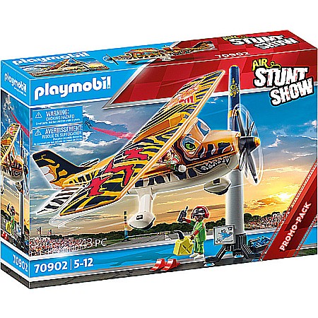 Air Stunt Show Tiger Propeller Plane