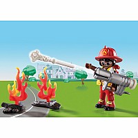 Playmobil Duck on Call - Fire Rescue Action: Cat Rescue