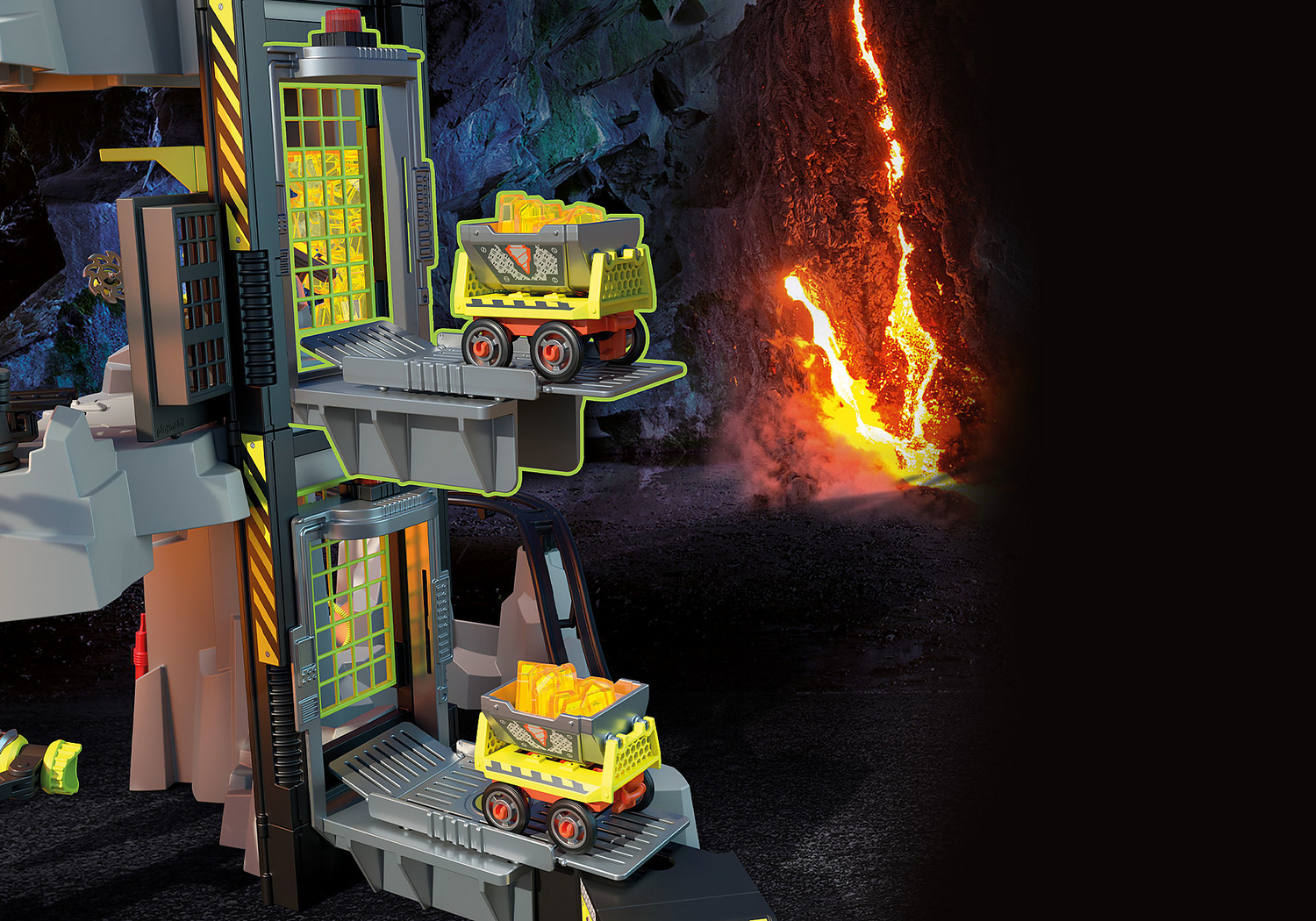 Playmobil Dino Mine Dino Rise Multicolore