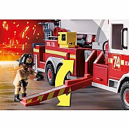 Playmobil Fire Engine with Tower Ladder