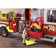 Playmobil Fire Engine with Tower Ladder