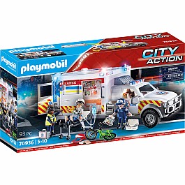 Playmobil City Ambulance with Lights and Sound