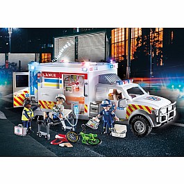 Playmobil City Ambulance with Lights and Sound