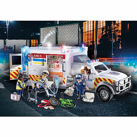 Playmobil City Ambulance with Lights and Sound