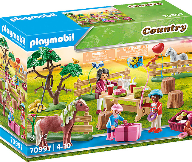Playmobil Pony Farm Birthday - Teaching Toys and Books