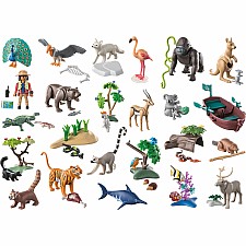 Playmobil Wiltopia - DIY Advent Calendar: Animal Trip around the World
