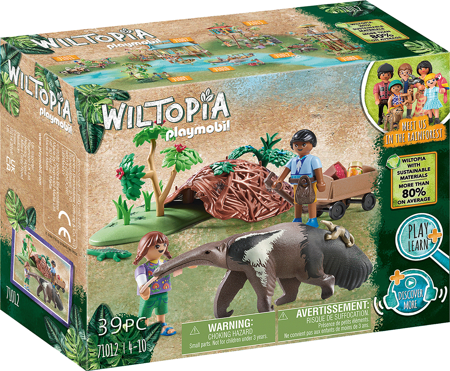 Playmobil - Wiltopia - Research Tower with Compass