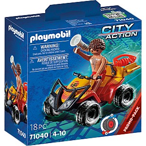 Playmobil Beach Patrol Quad