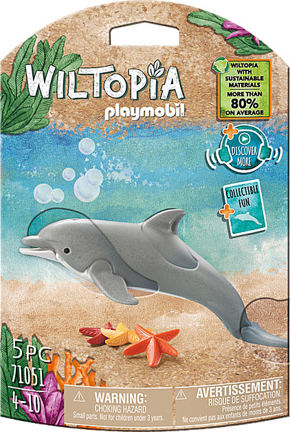 Wiltopia - Dolphin - Playmobil - Dancing Bear Toys