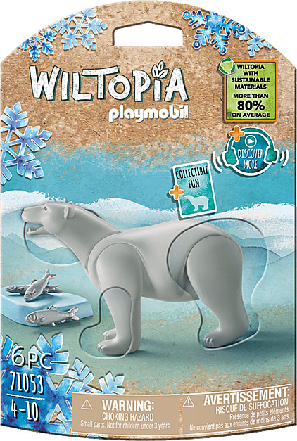 Wiltopia - Polar Bear - Playmobil - Dancing Bear Toys