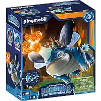 Playmobil Dragons Nine Realms - Plowhorn & D'Angelo