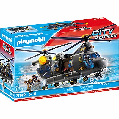 Playmobil Tactical Police: Large Helicopter