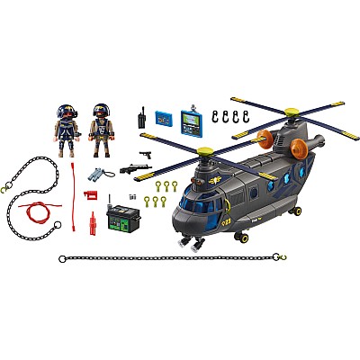 Playmobil Tactical Police: Large Helicopter