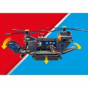 Playmobil Tactical Police: Large Helicopter