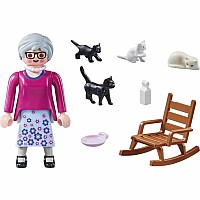 Playmobil Woman with Cats