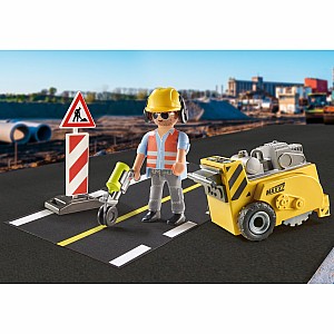Playmobil Construction Worker Gift Set