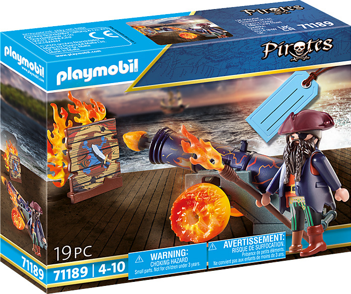 Playmobil Pirate with Cannon Gift Set - The Toy Box Hanover