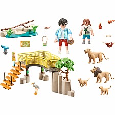 Playmobil Outdoor Lion Enclosure