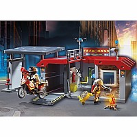 Playmobil Take Along Fire Station