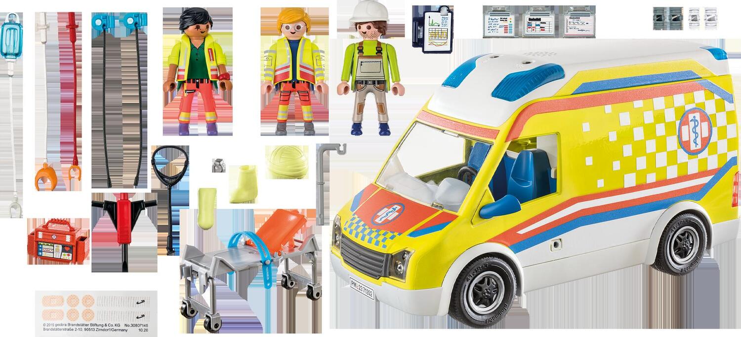 Playmobil Ambulance with Lights and Sound