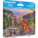 Playmobil Adventurer with T-Rex
