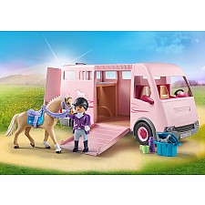 Playmobil Horse Transporter with Trainer
