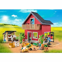 Playmobil Farmhouse with Outdoor Area