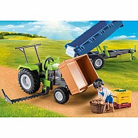 Playmobil Harvester Tractor with Trailer