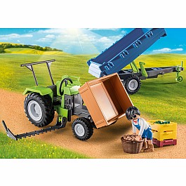 Playmobil Harvester Tractor with Trailer