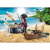 Playmobil Starter Pack Pirate with Rowing Boat