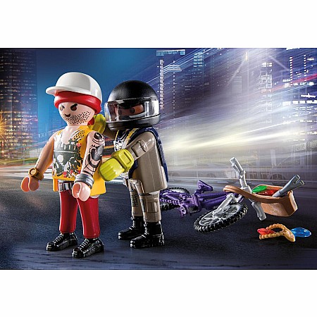 Playmobil Starter Pack Special Forces and Thief