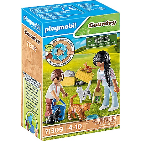 Playmobil Cat Family