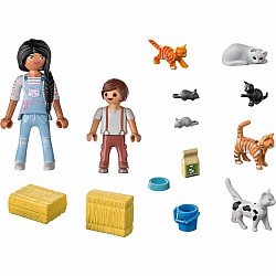 Playmobil Cat Family