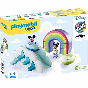 Playmobil 1.2.3 & Disney - Mickey's & Minnie's Cloud Home