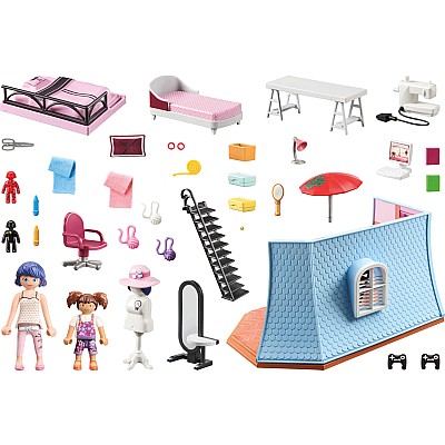 Playmobil Miraculous: Marinette's Loft