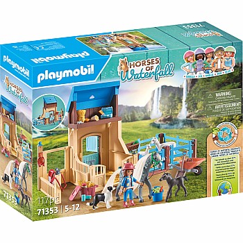 Playmobil Horse Stall with Amelia and Whisper