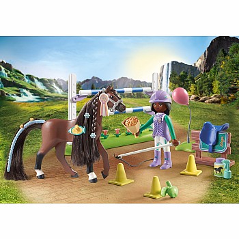 Playmobil Jumping Arena with Zoe and Blaze