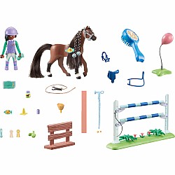 Playmobil Jumping Arena with Zoe and Blaze