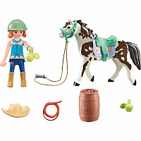 Playmobil Feeding Time with Ellie and Sawdust