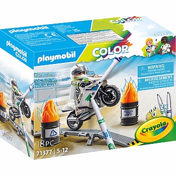 Playmobil Color: Motorbike