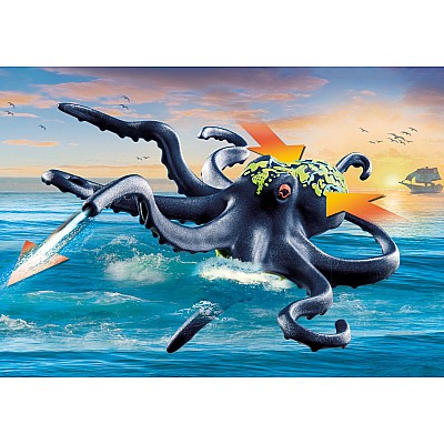 Playmobil Battle with the Giant Octopus