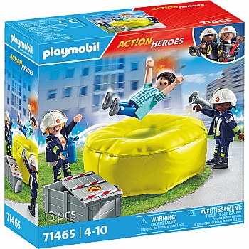 Playmobil Firefighter with air pillow