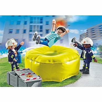 Playmobil Firefighter with air pillow