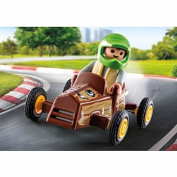 Playmobil Child with Go-Kart