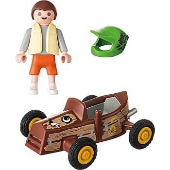 Playmobil Child with Go-Kart