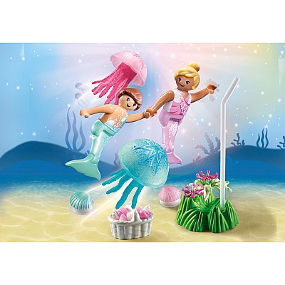 Playmobil Mermaid Children with Jellyfish