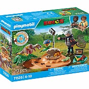 Playmobil Stegosaurus Nest with Egg Thief