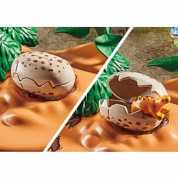 Playmobil Stegosaurus Nest with Egg Thief